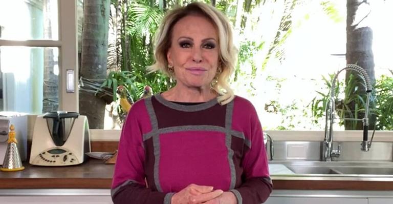 Susto: TV Globo afasta Ana Maria Braga após diagnóstico: “Recomendações médicas”