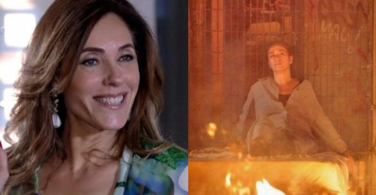 Fina Estampa: Tereza Cristina sequestra Griselda e incendeia cativeiro