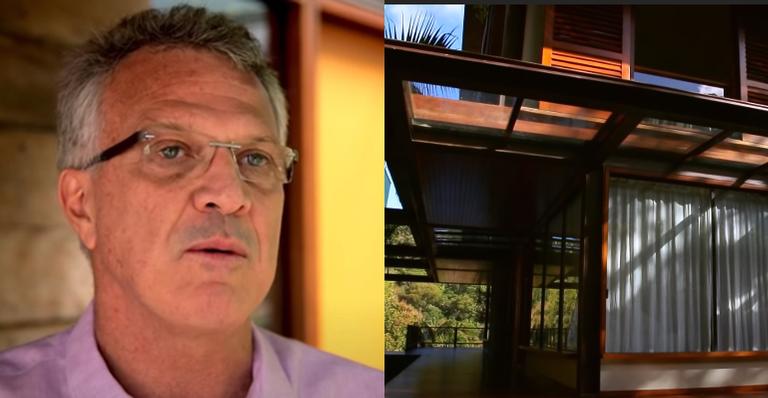 Pedro Bial abre mansão em que mora ao lado da mulher e das filhas: “A paisagem invade a casa”
