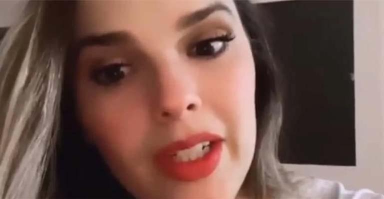 Thaeme investiga dificuldade da filha para dormir e descobre problema de saúde: “Preocupada”