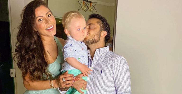 Andressa Ferreira enaltece qualidades de Thammy Miranda e parabeniza marido pelo aniversário