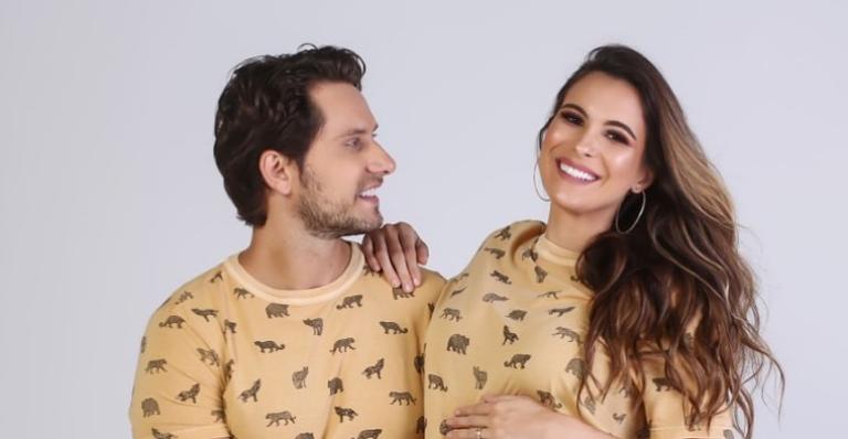 Prestes a completar quatro anos de casamento, Kamilla Salgado se derrete por Elieser Ambrosio