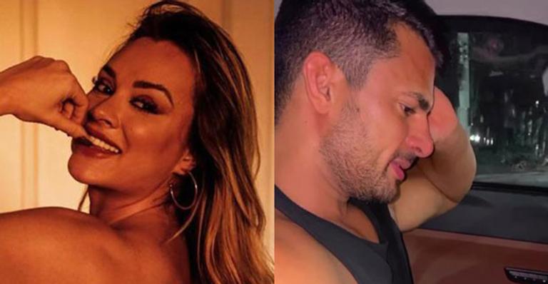 Juju Salimeni publica foto sensual e filma crise de ciúmes do namorado: “Vai botar uma roupa”