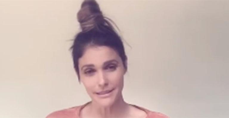 Fernanda Lima mostra a barriga pós-parto em momento real: “Espero que tenham gostado”