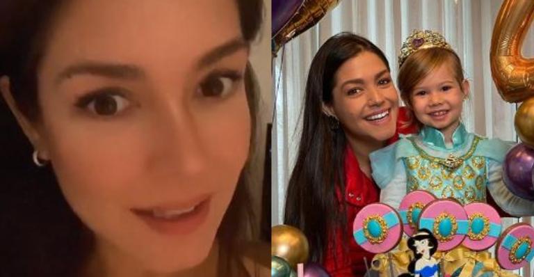 Thais Fersoza faz desabafo após discussão com filha de quatro anos: ”Trabalhando a paciência”
