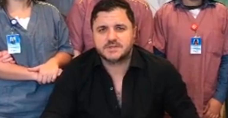 Após infarto, Mauricio Manieri tem alta de hospital e desabafa: “Dias mais difíceis da minha vida”