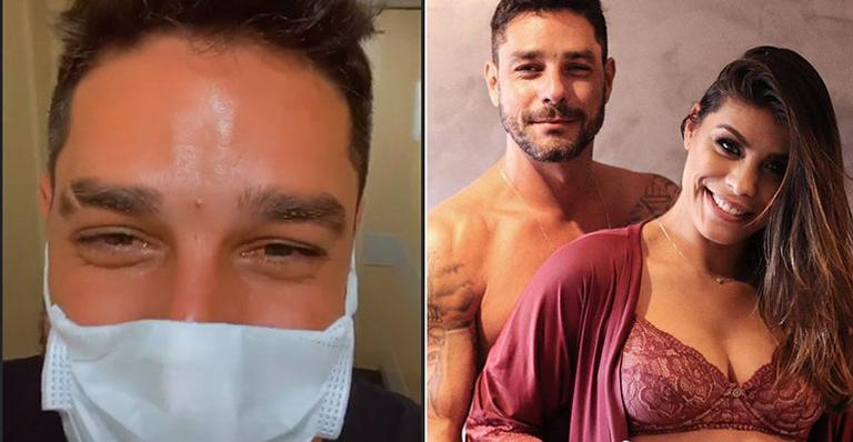 Emocionado, ex-BBB Diego Grossi anuncia o nascimento do filho com Franciele: “Ele é lindo”