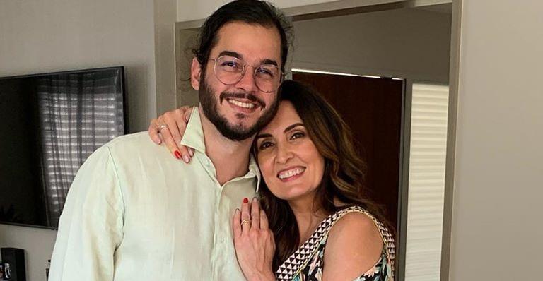 Fátima Bernardes completa 58 anos com festa surpresa e declaração de Túlio Gadelha