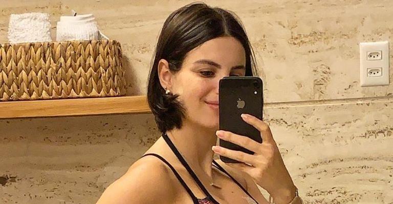 Sthefany Brito mostra barrigão e choca web: “Você piscou e eu estou quase parindo”