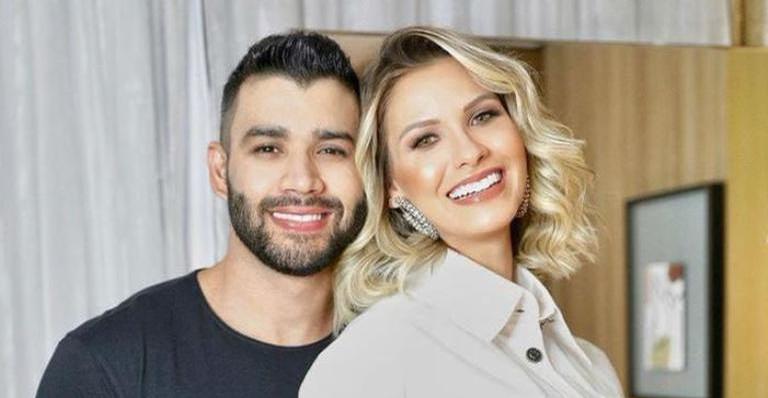 Esposa de Gusttavo Lima aparece com caçula e fãs debatem com quem ele se parece: “Minha cópia”