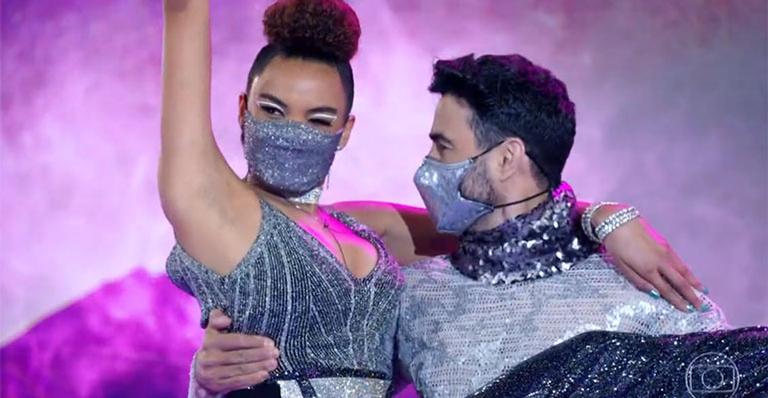 Dança dos Famosos: Empolgada, Lucy Ramos salva estreia morna e marcada pelo nervosismo