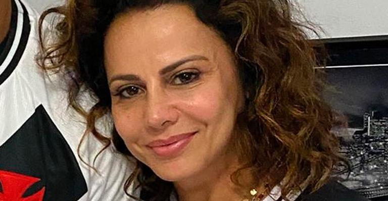 Viviane Araújo celebra aniversário do namorado com tema do Vasco e divide opiniões: “Único defeito”