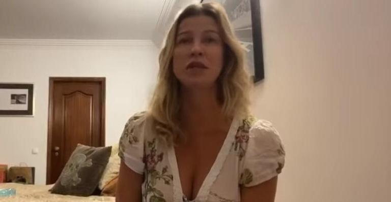 Após reclamar do uso de máscara, Luana Piovani testa positivo para covid-19: “Estou trancada”