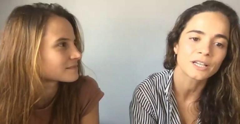 Bianca Comparato fala sobre relacionamento com Alice Braga: ”Muito bom”