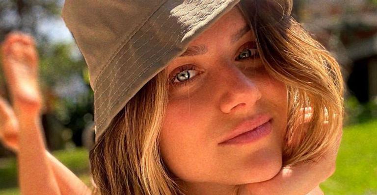 Um príncipe! Giovanna Ewbank exibe fotos de Zyan usando touca de frio: “Como eu amo”
