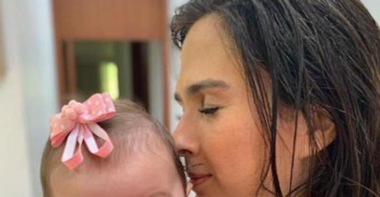 Família crescendo? Tatá Werneck divide momento fofo da filha e fala sobre novo bebê: ”Vou providenciar”