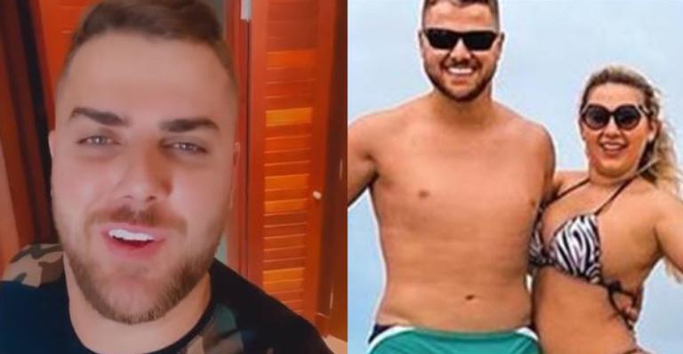 Zé Neto tem foto de sunga na praia bloqueada e reage após repercussão: ”Perplexo!”