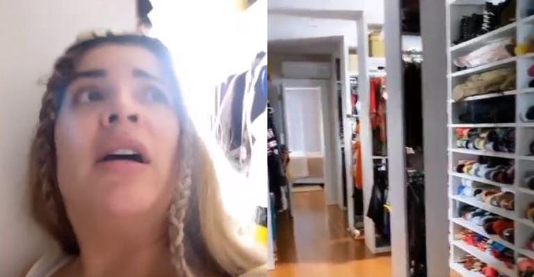 Bazar? Gkay faz tour por closet imenso e grifado de Anitta e web trava: ”Não acaba!”