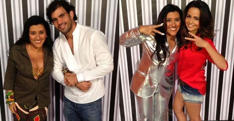 Regina Casé celebra aniversário de Nanda Costa e Juliano Cazarré com textão: “Parceria”