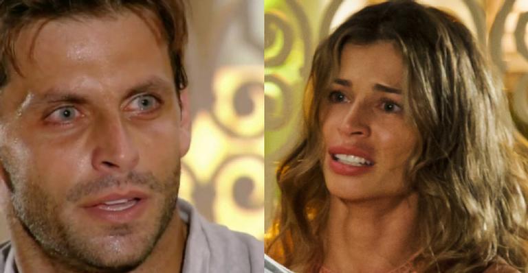Flor do Caribe: Reencontro de Cassiano e Ester é marcado por briga e rejeição