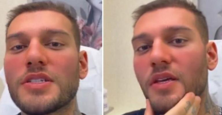 Arrependido, Lucas Lucco passa por cirurgia para reverter harmonização facial: “Perdi a identidade”