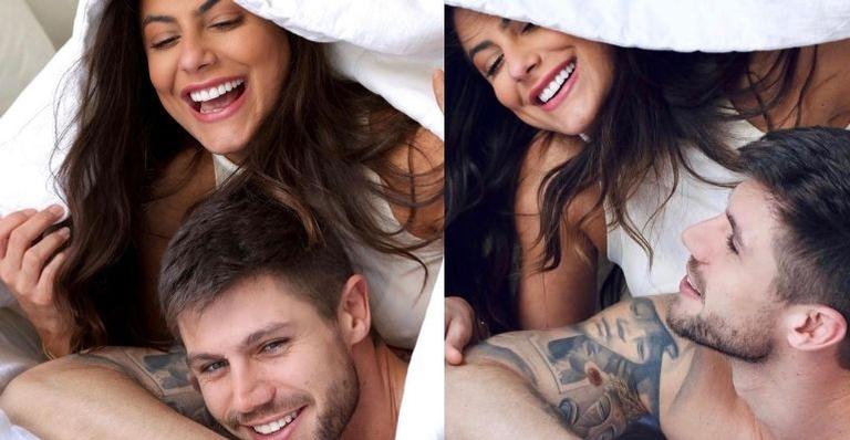 Jonas Sulzbach faz declaração apaixonada a Mari Gonzalez: “Feliz demais ao teu lado”