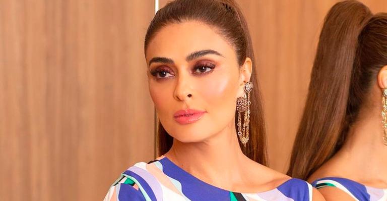 Aos 41 anos, Juliana Paes arrasa com vestido colorido e ostenta beleza: “Perfeição tem nome”
