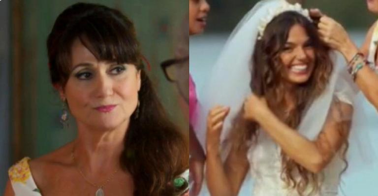 A Força do Querer: Edinalva revela quem é o pai de Rita no dia de seu casamento