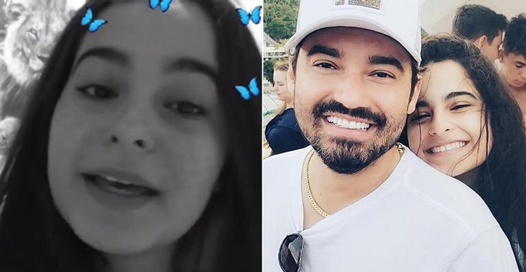Filha de Fernando Zor é flagrada pelo pai aos beijos com ex-namorado: “Mico”
