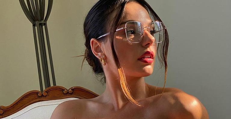 Rica! Isis Valverde deixa Rael brincar com bolsa de luxo avaliada em R$ 11 mil