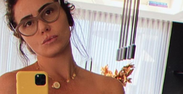 Aos 44 anos, Giovanna Antonelli mostra ótima forma e barriguinha chapada coleciona suspiros