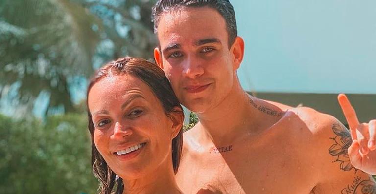Filho gato de Solange Almeida mostra antes e depois da cirurgia bariátrica e brinca: “Biscoitos, aí vou eu”