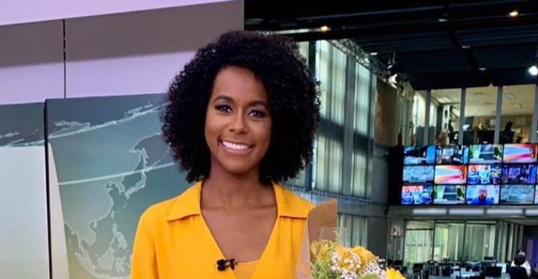 Maju Coutinho comemora primeiro ano comandando o Jornal Hoje: ”Obrigada pela companhia”