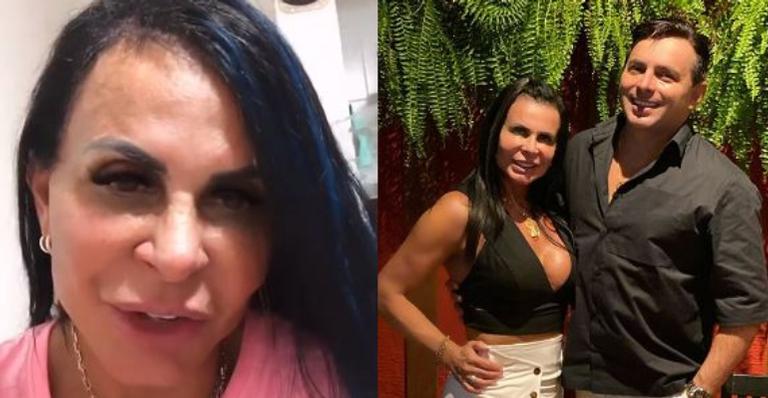 No dia do seu casamento, Gretchen ironiza críticas: ”Tem gente que se incomoda com a felicidade dos outros”