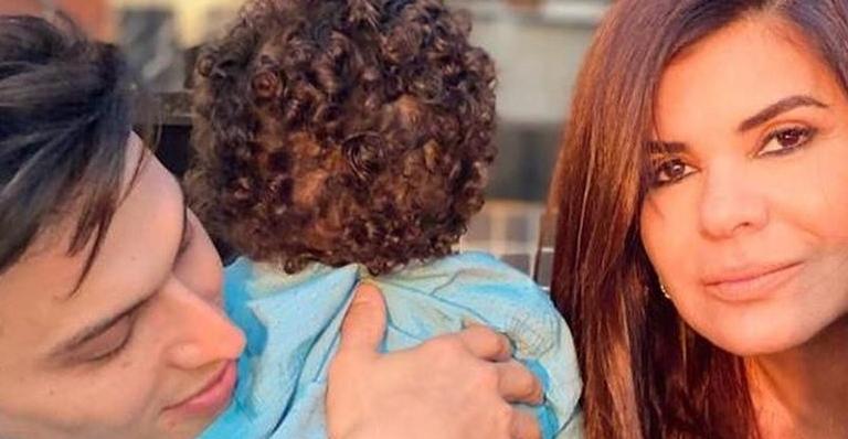 Mara Maravilha desabafa após diagnóstico para Covid-19 do filho de 2 anos: “Grande guerreiro”