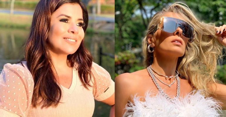Mara Maravilha choca fãs ao resgatar clique de duas décadas ao lado de Adriane Galisteu
