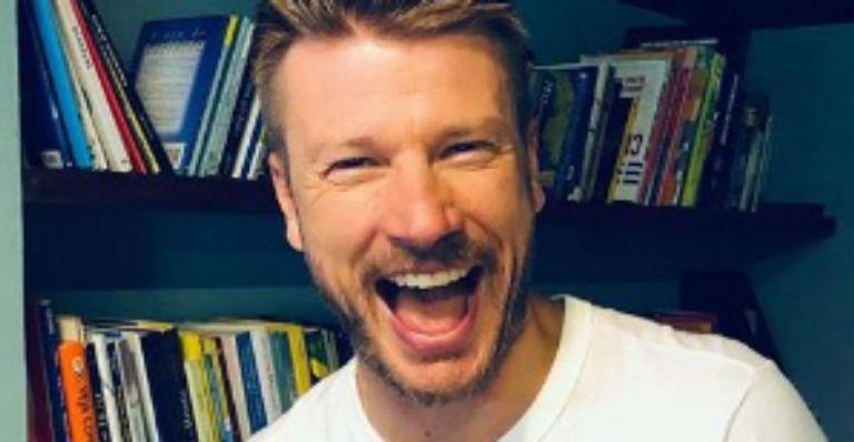 Rodrigo Hilbert relembra clique de 12 anos atrás com Fernanda Lima: “Com o meu amor”