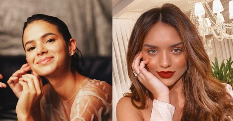 Rafa Kalimann presenteia Bruna Marquezine com buquê de flores: “Você é muito linda e especial”