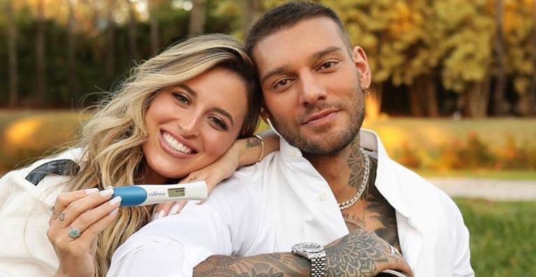 À espera do primeiro filho, Lucas Lucco sugerem nome do herdeiro: “O que acham?”