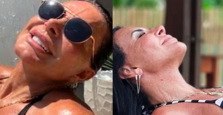 Gretchen dá resposta atravessada à internauta que mandou cuidar da menopausa: “Quer que te envie um espelho?”