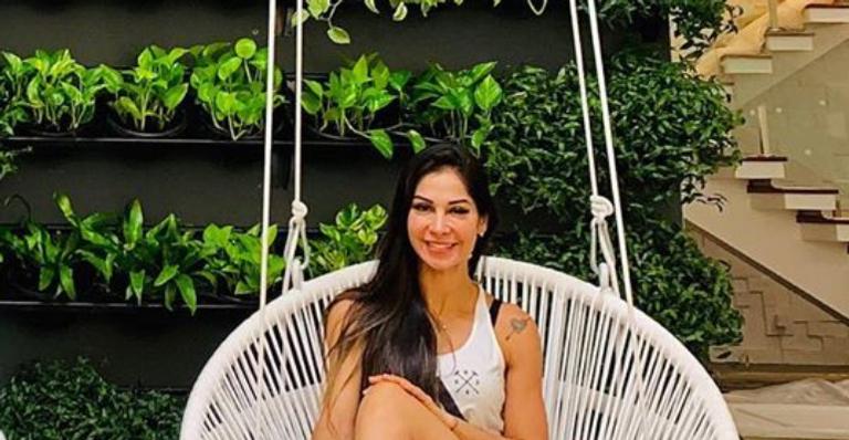 Mayra Cardi mostra parede gigantesca da nova mansão após reforma e se emociona: ”Quase pronta”