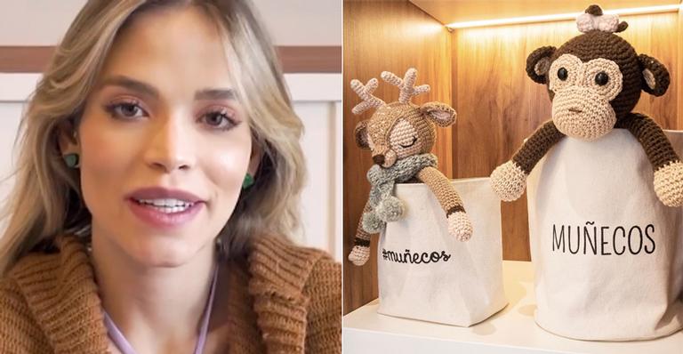 Após dar à luz, Carol Dias revela decoração luxuosa do quarto de Esther