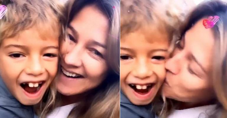 Curada da Covid-19, Luana Piovani se encontra com filhos pela primeira vez: “Mamãe negativou”