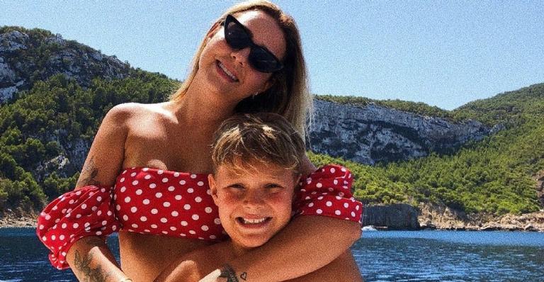 Carol Dantas compartilha clique do herdeiro mais novo e semelhança com Davi Lucca impressiona