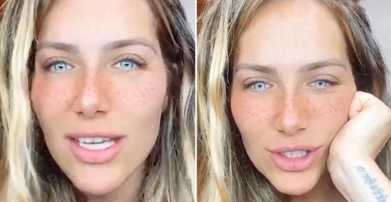 Giovanna Ewbank retoma canal de vídeos e confessa: “Só sei falar de leite e limpar bumbum”