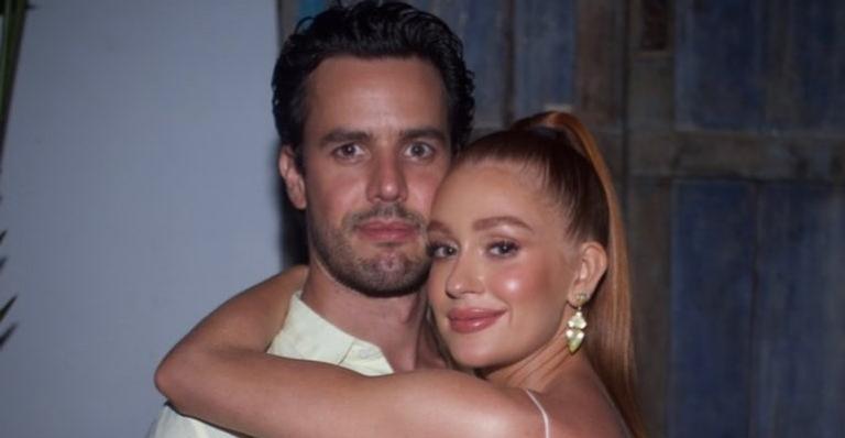 Após rumores de crise, Marina Ruy Barbosa presta homenagem singela ao marido: “Feliz”