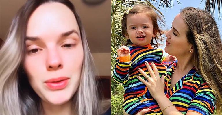 Thaeme revela luta por diagnóstico preciso de problema de saúde da filha: “Não sabia o que fazer”