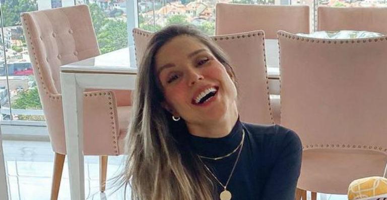 Flávia Viana registra herdeiro sorridente com macacão estampado e abala estruturas: “Não tenho maturidade”