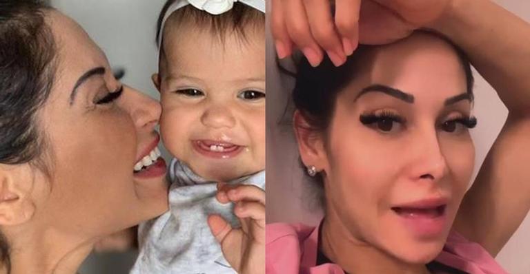 Mayra Cardi passa o dia no hospital em busca de diagnóstico para a filha: “Estou acabada”