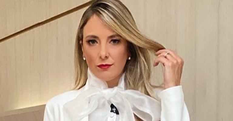 Ticiane Pinheiro alia sensualidade com sofisticação e apresenta o ‘Hoje em Dia’ com look deslumbrante
